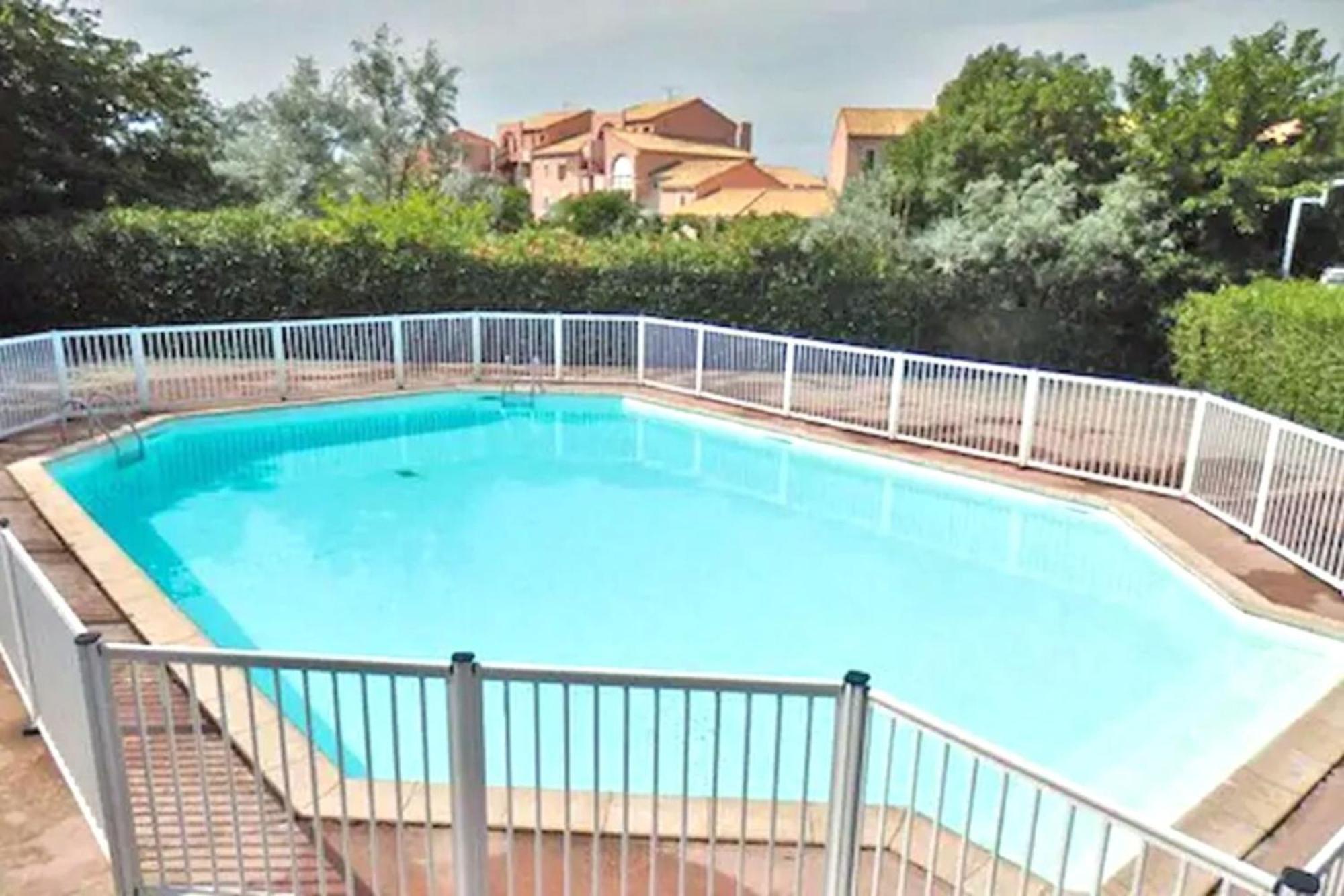 T2 Tamaris Piscine Proche Mer Palavas Parking Zewnętrze zdjęcie